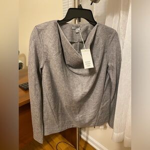 COS Gray Blouse